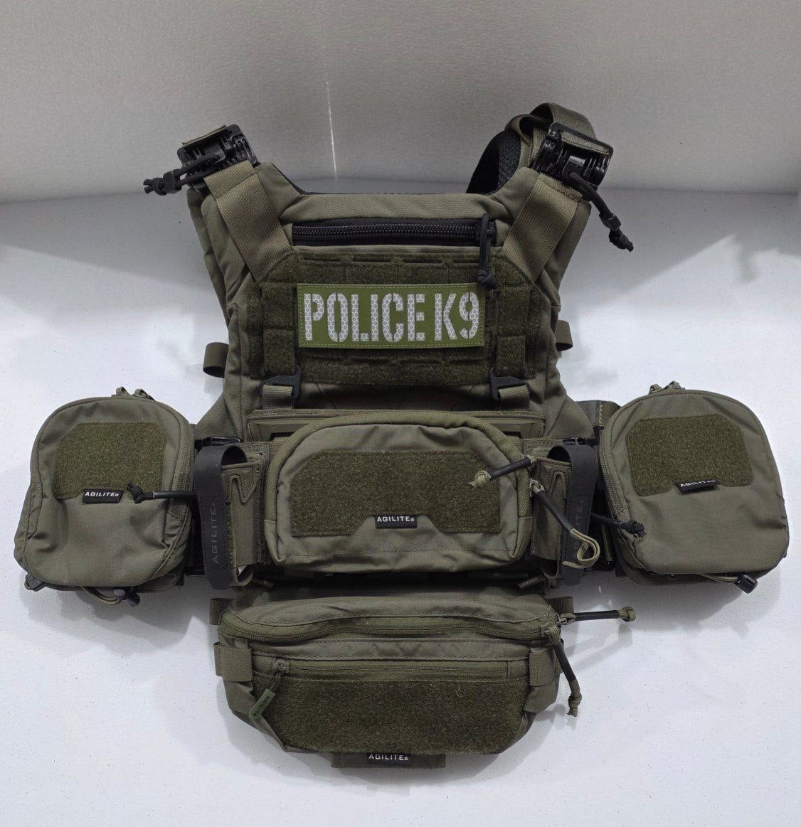 Open Box Agilite K19 PLATE CARRIER 3.0 Ranger Green TACTICIAN KIT