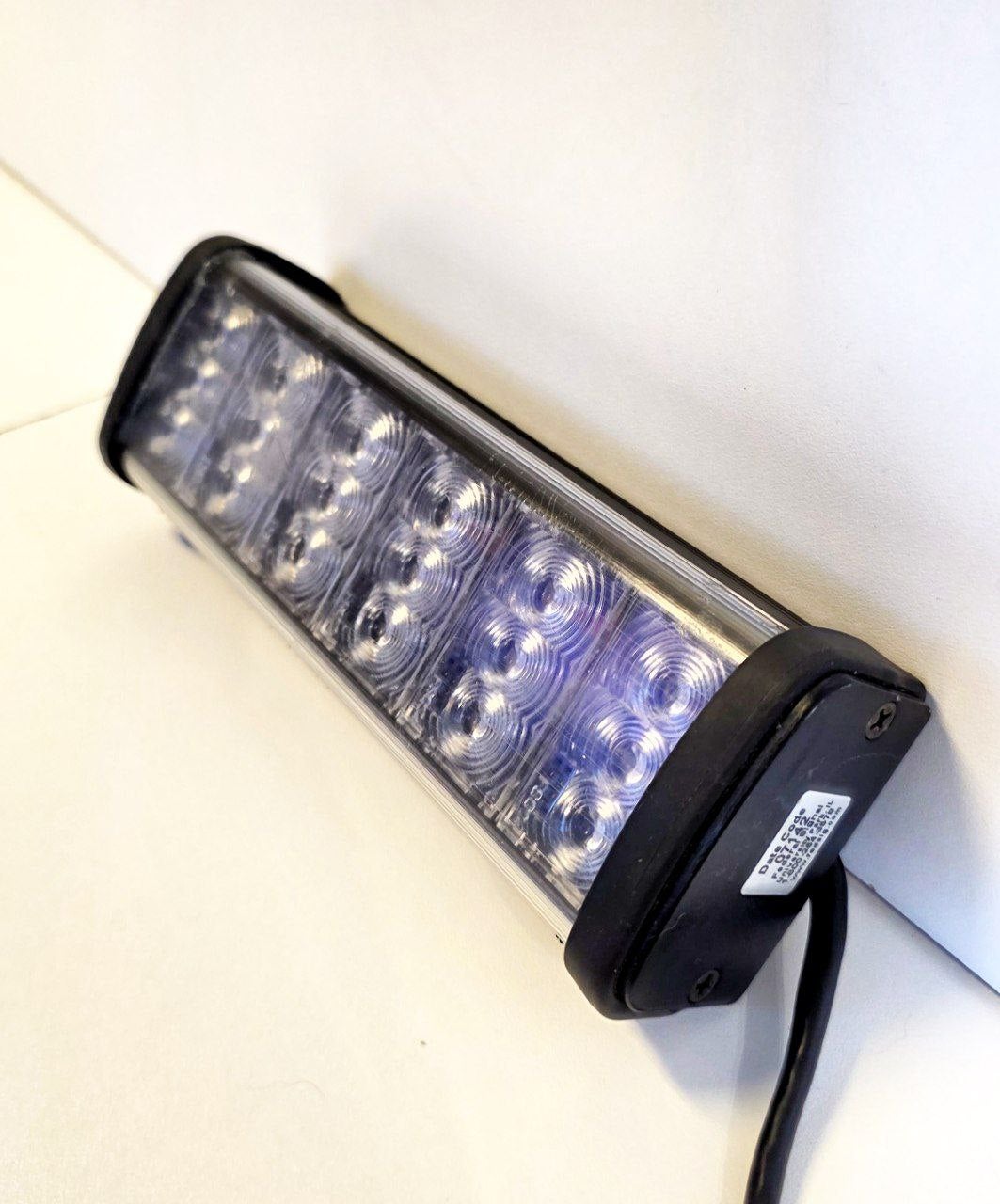 Federal Signal Cuda Trioptic Split Red/Blue USED #OR0011 | Swatara