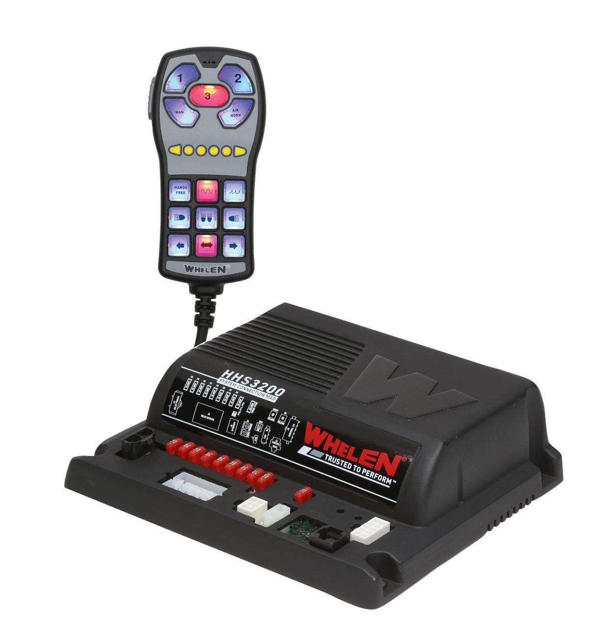 Whelen Siren Amplifier 21 Push-Buttons and Handheld Slide Switch