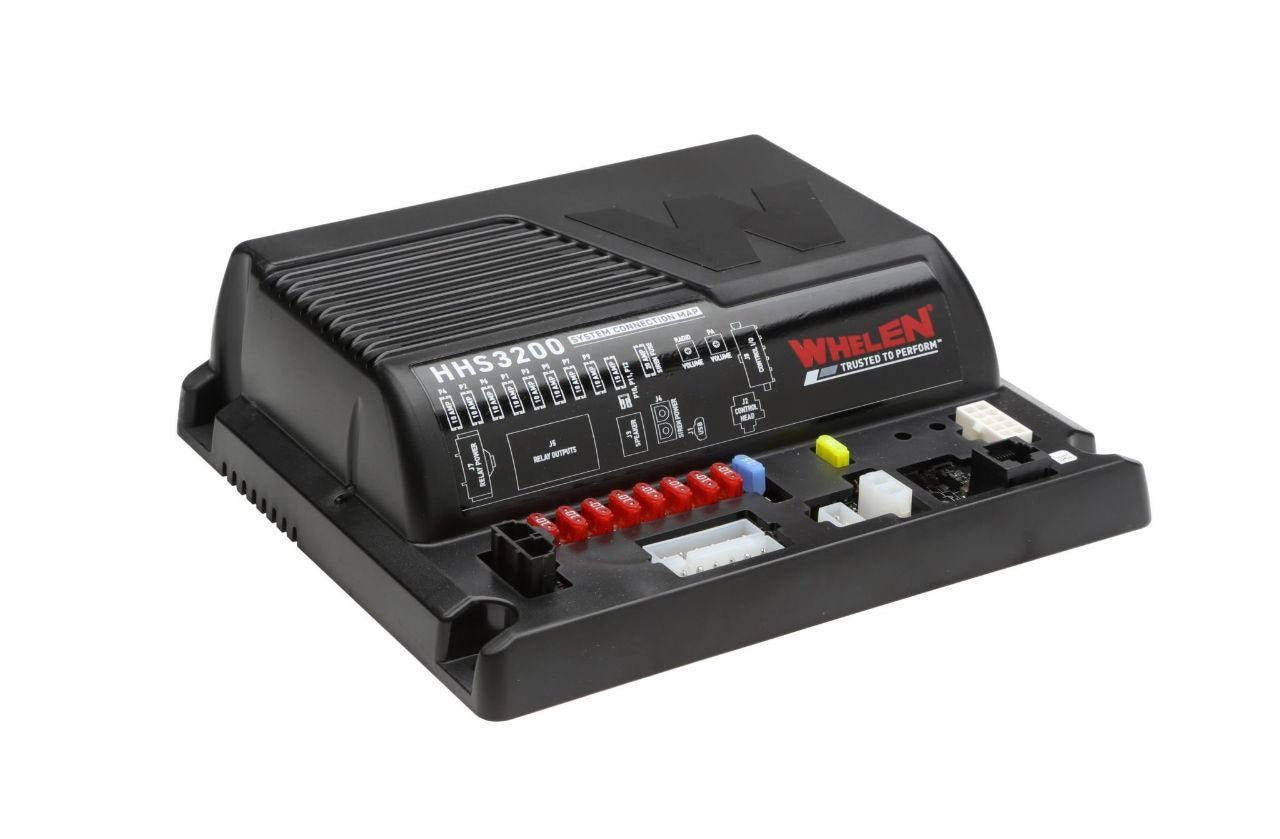 Whelen Siren Amplifier with 21 Push Buttons and Slide Switch