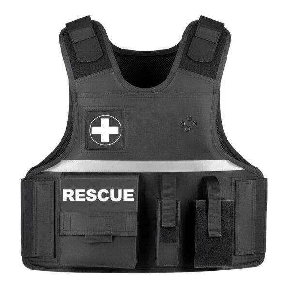 あ*さ様 【激安です！！】16ss studs vest GSS 1715 Hype-Lite Heavy Duty Black Safety Vest | Hi-Viz.com