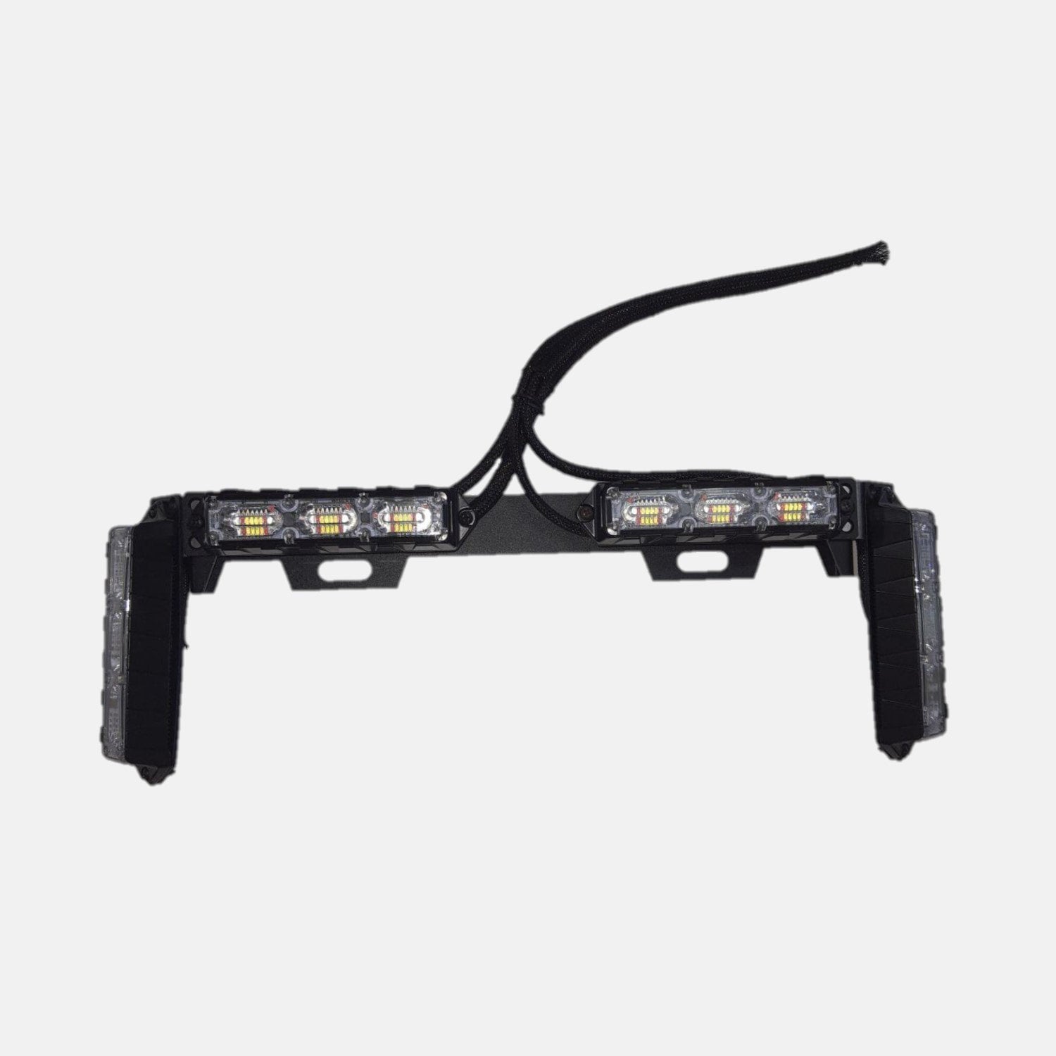 Feniex Quad License Plate Bracket With 45° Intersection Lights